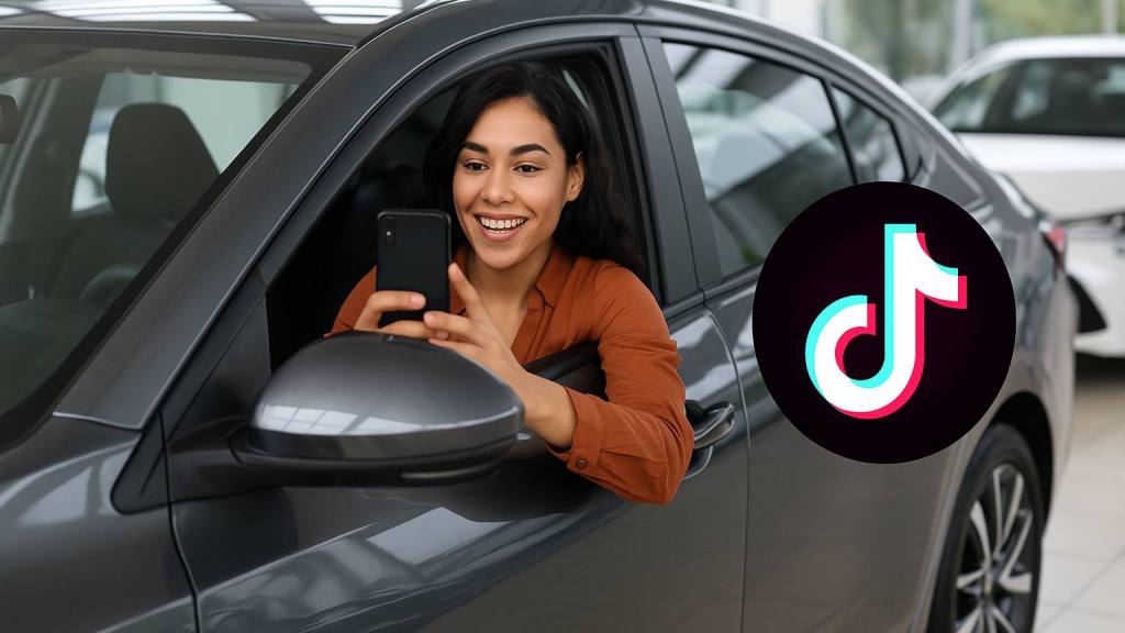 Estrategias de venta de autos con TikTok, Imagen generada por IA / ChatGPT