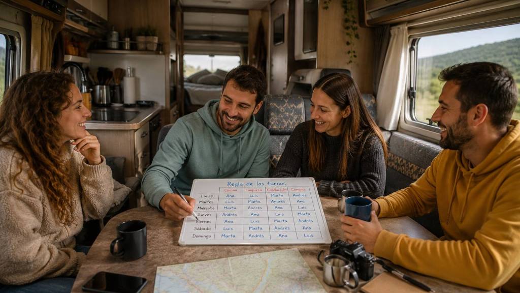 Camper, Imagen generada por IA / ChatGPT