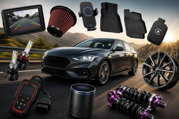 Mecánico revisando el motor de un automóvil