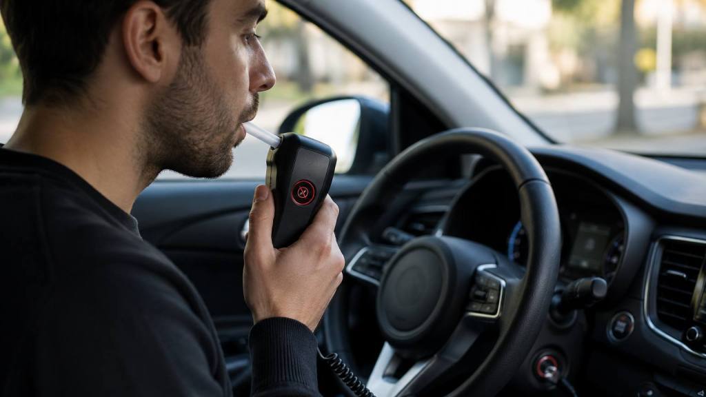 Prueba de aliento al volante, Imagen generada por IA / ChatGPT