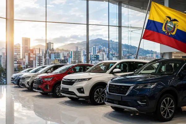 Venta autos Ecuador ,Imagen generada por IA / ChatGPT