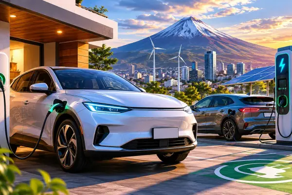 Carga eléctrica ,Imagen generada por IA / ChatGPT