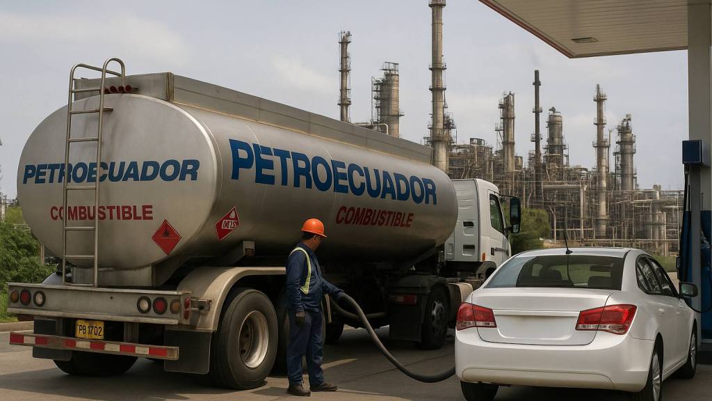 Petroecuador garantiza suministro de combustibles y se prepara para cambios de precios en junio