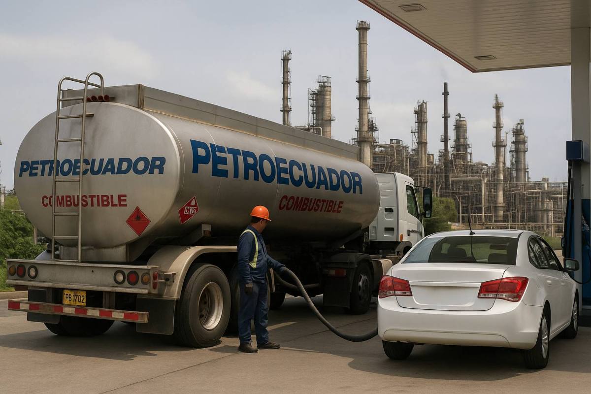 Petroecuador garantiza suministro de combustibles y se prepara para cambios de precios en junio