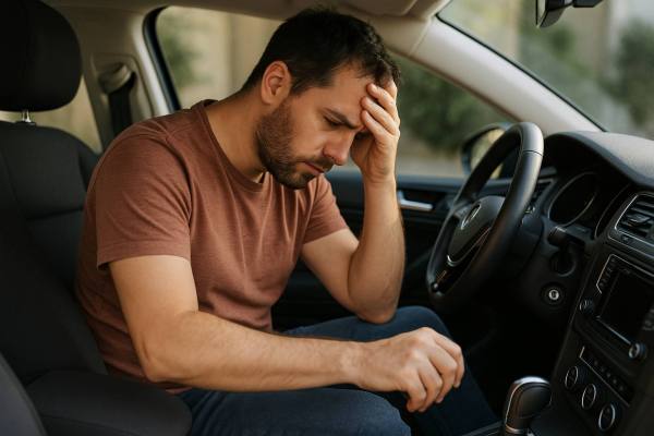 Mecánico revisando el motor de un automóvil