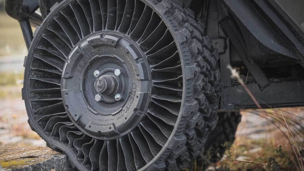 Michelin revoluciona la movilidad militar con neumáticos indestructibles, Michelin