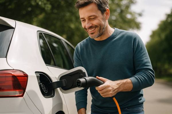 Mecánico revisando el motor de un automóvil