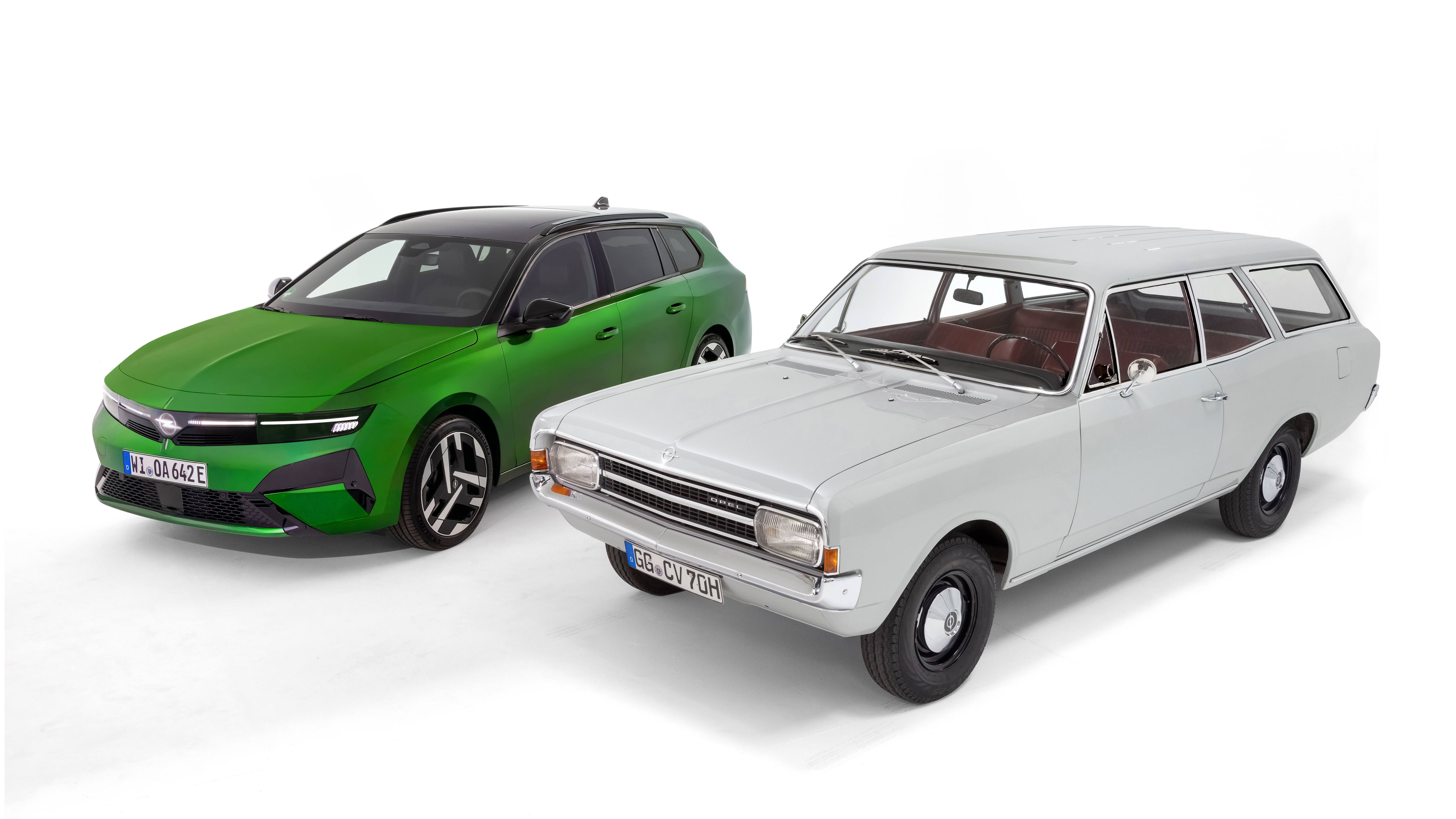 Opel Astra Sports Tourer & Opel Rekord C Caravan - Prensa