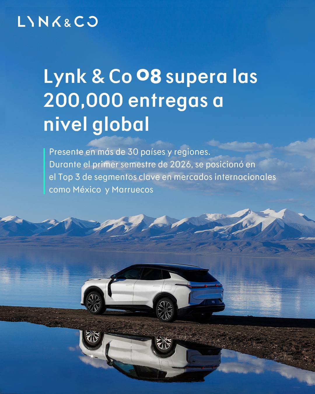 Lynk & Co 08 alcanza las 200 mil unidades entregadas y consolida su presencia global - Prensa