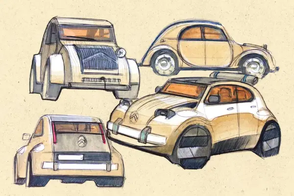 Citroën 2 CV Concept ,Prensa